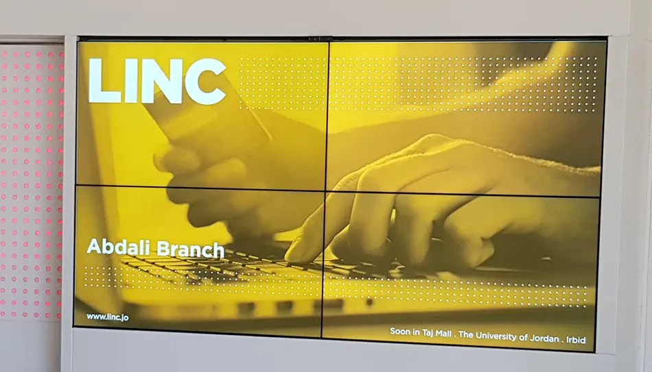 Videowall-Finance-Amman-Bank Videowall-Finance-Amman-Bank