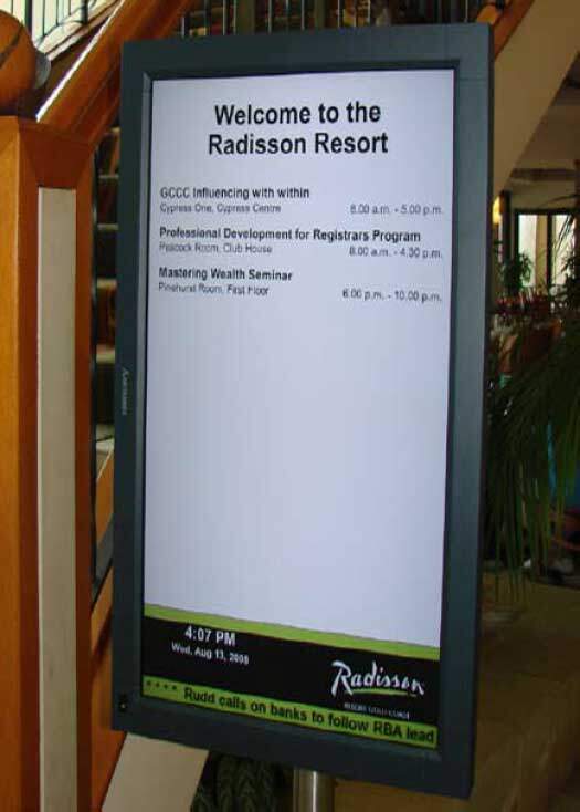 Hotel And Conference Room Occupancy Display