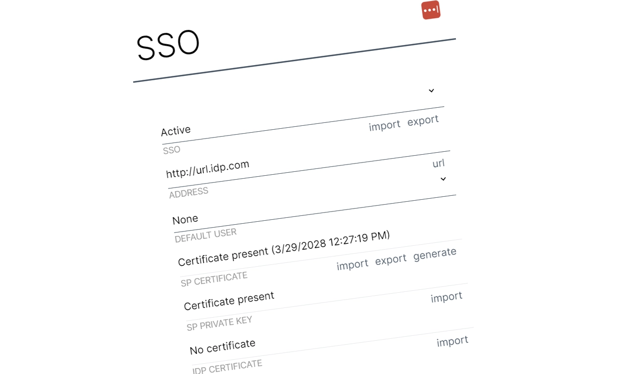 SSO-Authentication