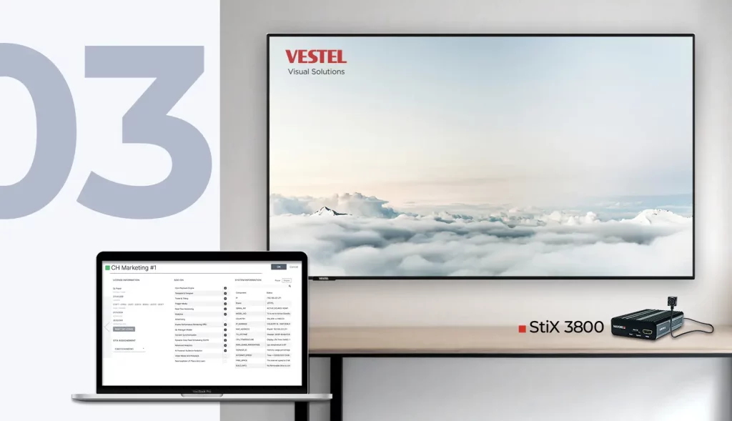 Stix3800 Vestel Screen Control